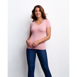 Polo Mujer Dora Core Rosa Bush