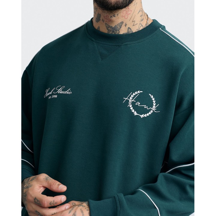 Polera Hombre Lex Verde Botella