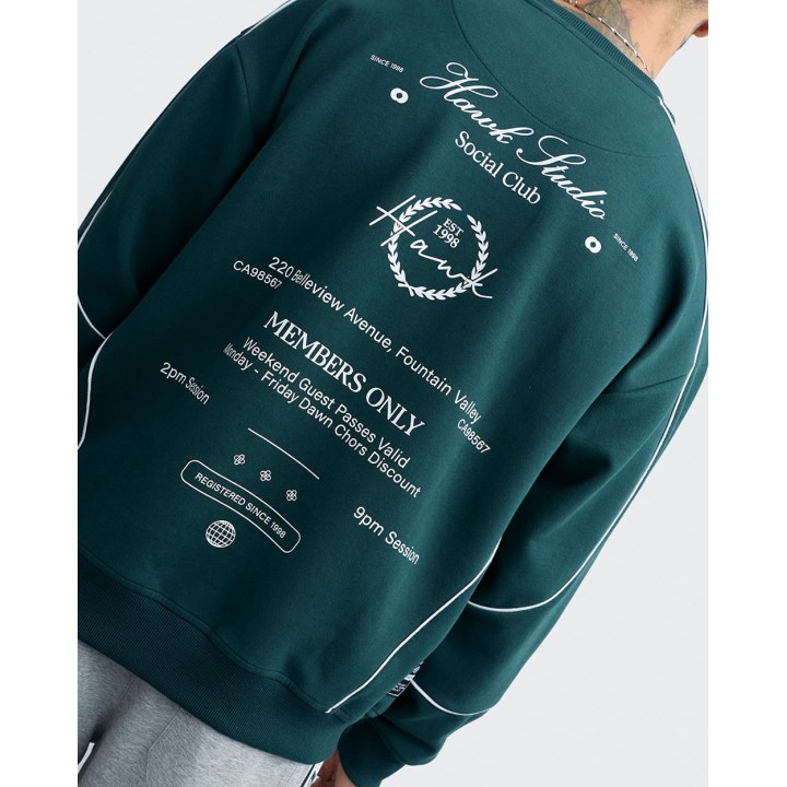 Polera Hombre Lex Verde Botella