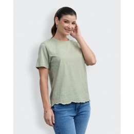 Polo Mujer Yasmin Verde Salvia