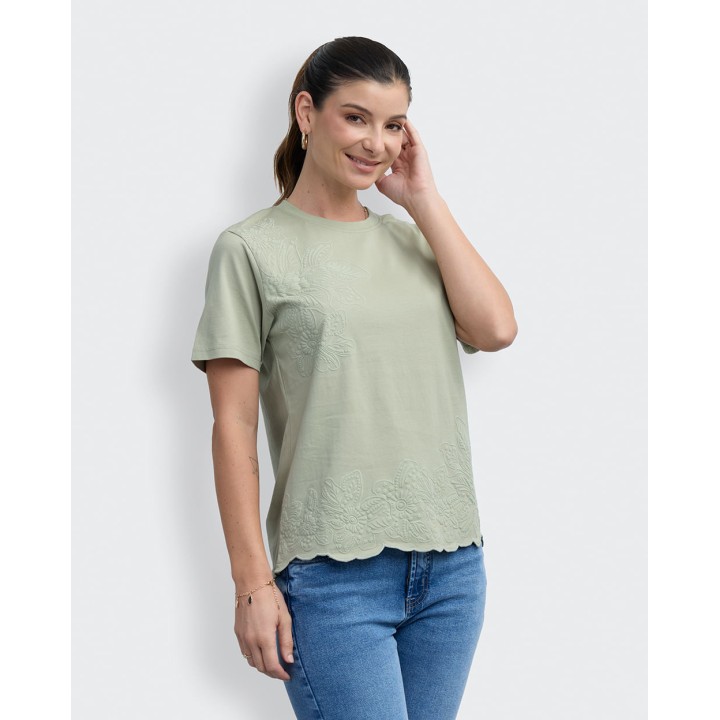 Polo Mujer Yasmin Verde Salvia