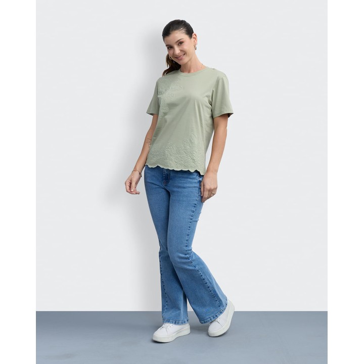 Polo Mujer Yasmin Verde Salvia