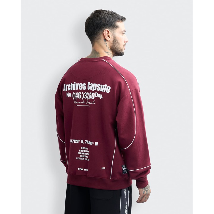 Polera Hombre Lex Guinda