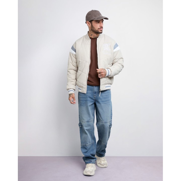 Casaca Hombre Max Beige Arena