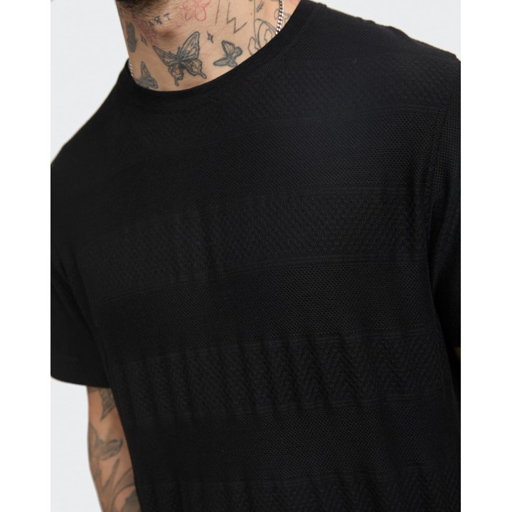 Polo Hombre Charly Negro