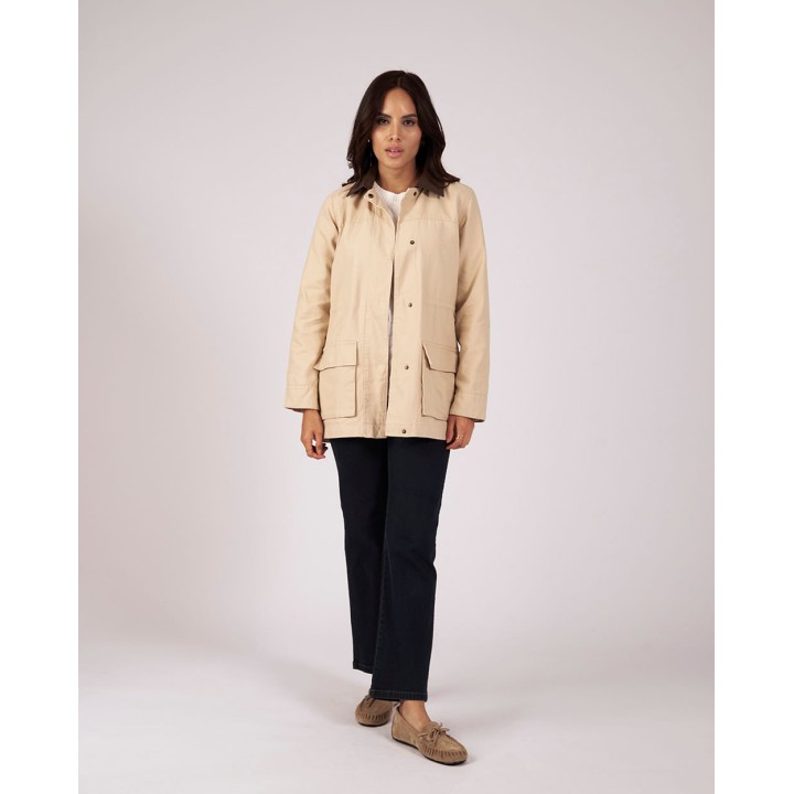 Casaca Mujer Ale Beige Camello