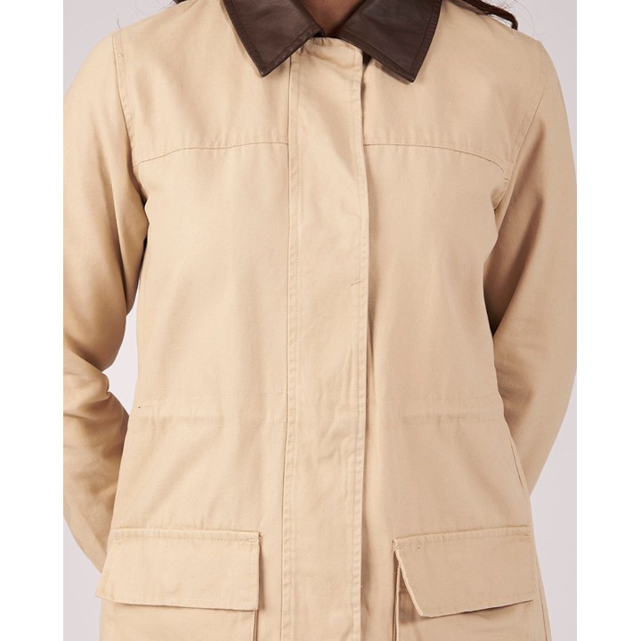 Casaca Mujer Ale Beige Camello