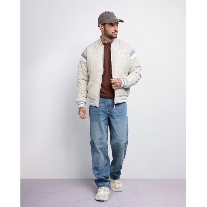 Casaca Hombre Max Beige Arena