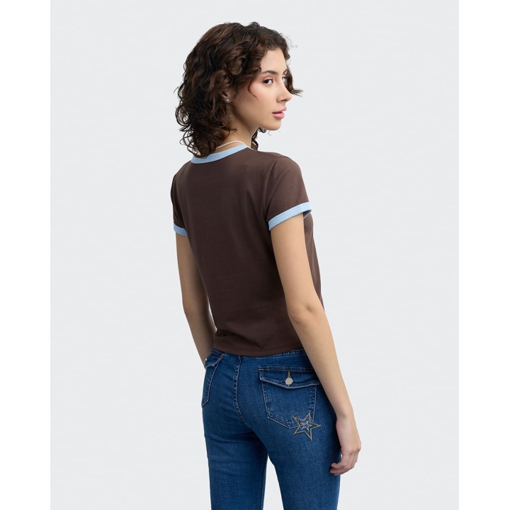 Polo Mujer Hara Marron