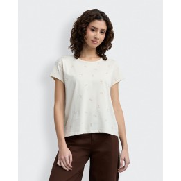 Polo Mujer Main Crema Pastel
