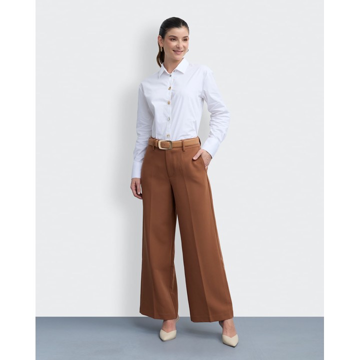 Pantalón Mujer Anat Marron Pecana