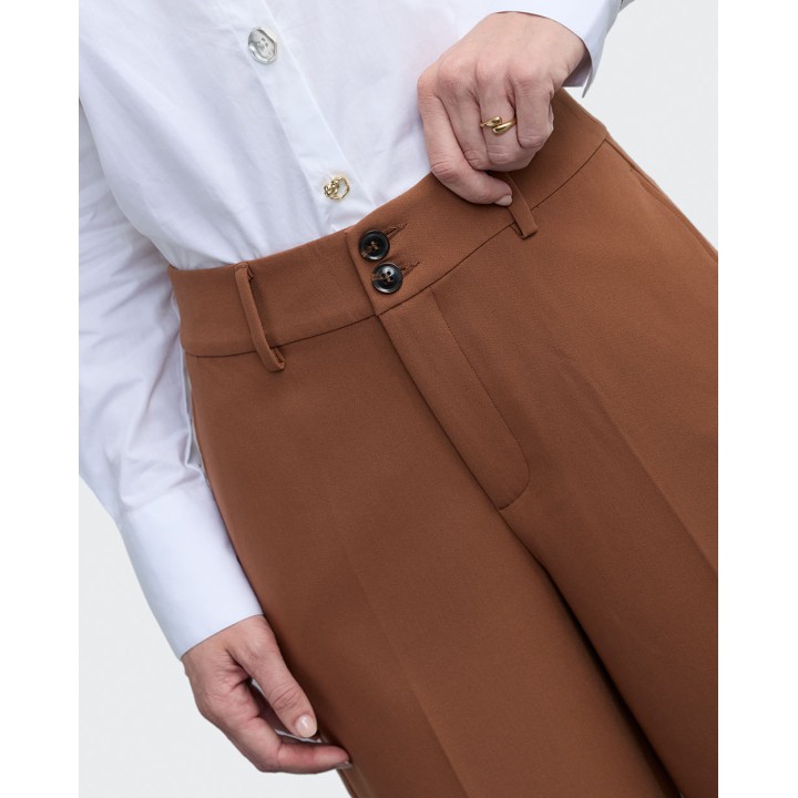 Pantalón Mujer Anat Marron Pecana