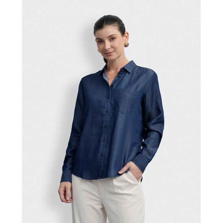 Blusa Mujer Belinda Dark Wash