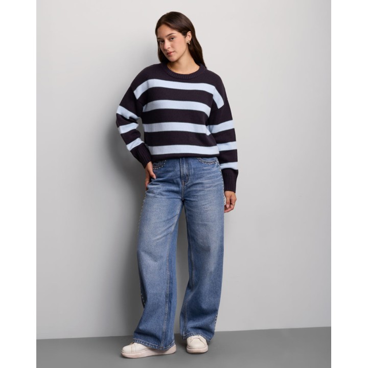 Chompa Mujer Dagmar Azul Dutty