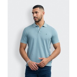 Polo Cuello Camisa Hombre Samuel Turquesa Slate