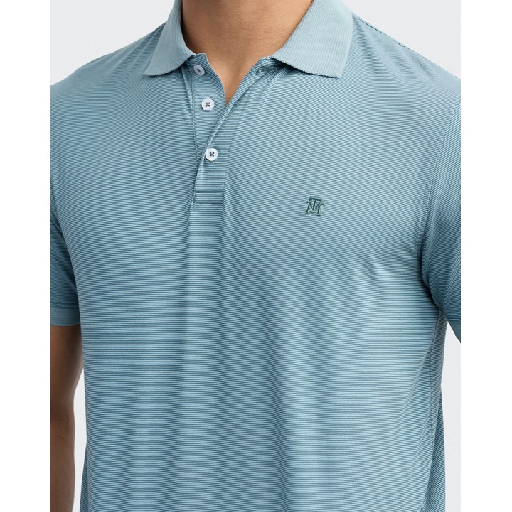 Polo Cuello Camisa Hombre Samuel Turquesa Slate