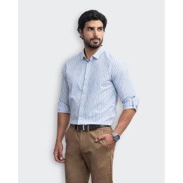 Camisa Hombre Sebastian Celeste Lavanda