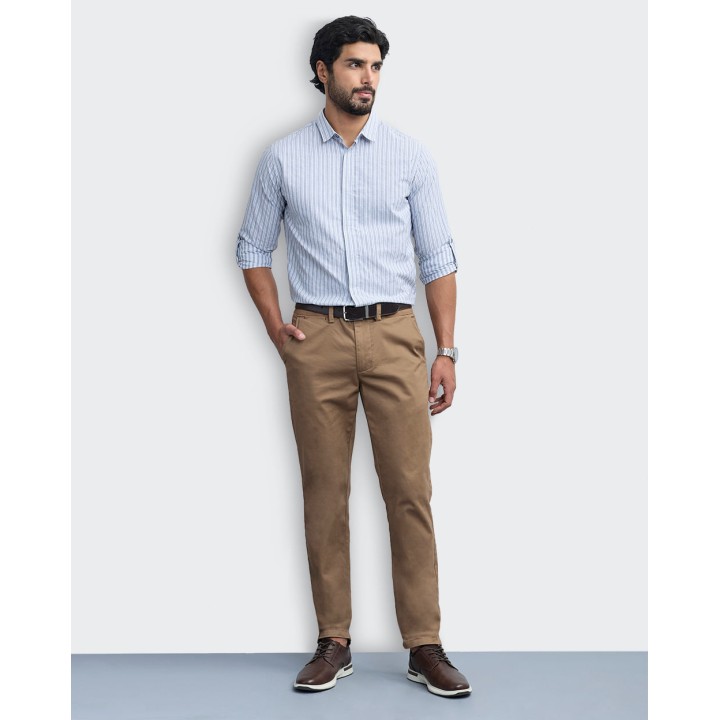 Camisa Hombre Sebastian Celeste Lavanda