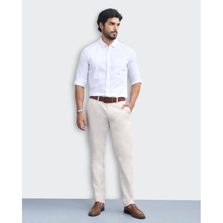 Camisa Hombre Leonardo Blanco Optico