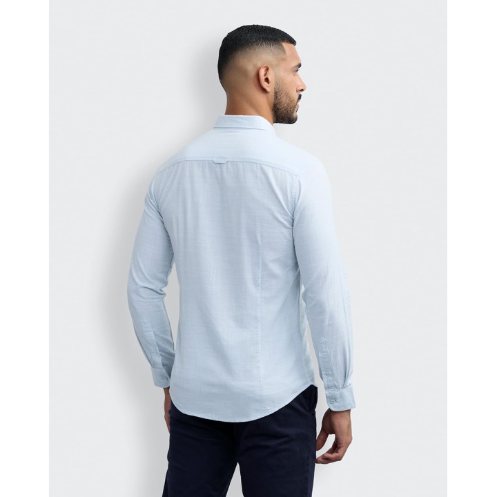 Camisa Hombre Paolo Celeste Claro