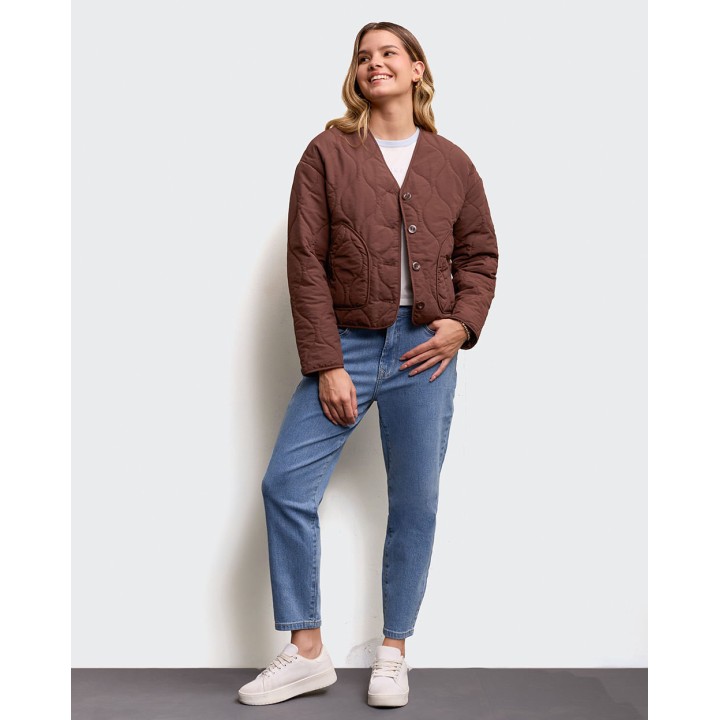 Casaca Mujer Melit Marron Roble