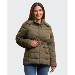 Casaca Mujer Vela Verde Bronze