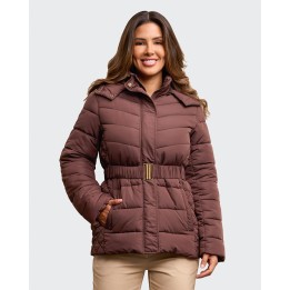 Casaca Mujer Vela Marrón