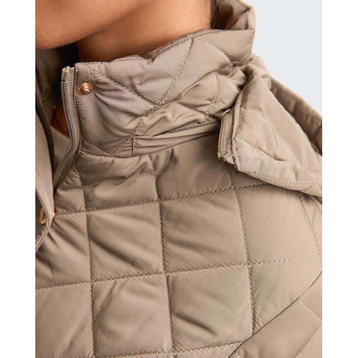 Casaca Mujer Croacia Verde Militar