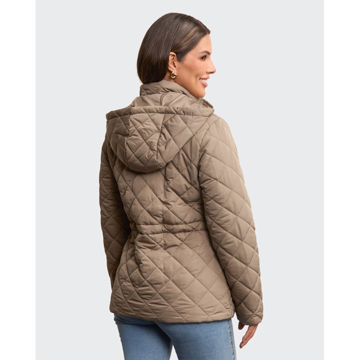Casaca Mujer Croacia Verde Militar
