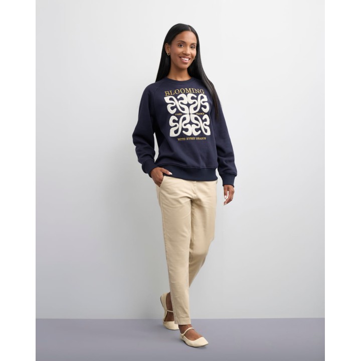 Polera Mujer Marangely Azul Náutico