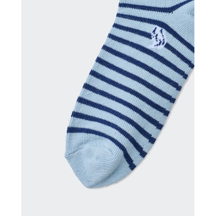 Calcetines Pack x 3 Niño Milcar Celeste Gris/Azul/Beige