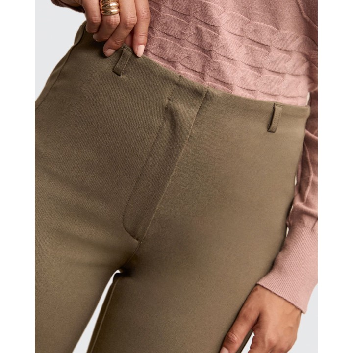 Pantalón Mujer Xoana Verde Olivo