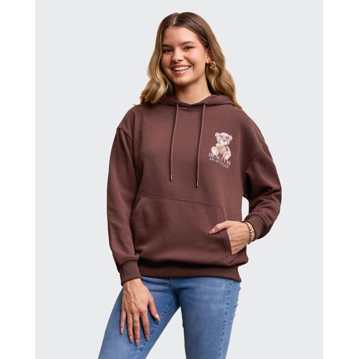 Polera Mujer Damira Marron