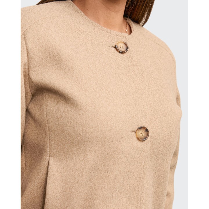 Blazer Mujer Cielo Beige Crema