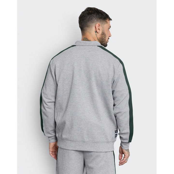 Polera Hombre Barry Gris Melange