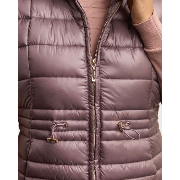Chaleco Mujer Paola Morado Argyle