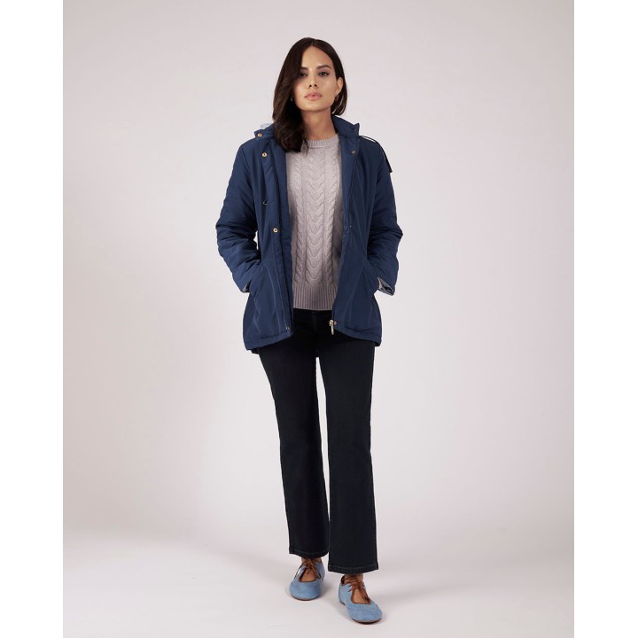 Casaca Mujer Belinha Azul Pacífico