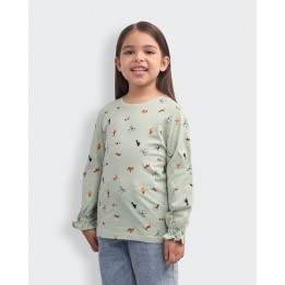 Polo Niña Mariamanda Verde Lili
