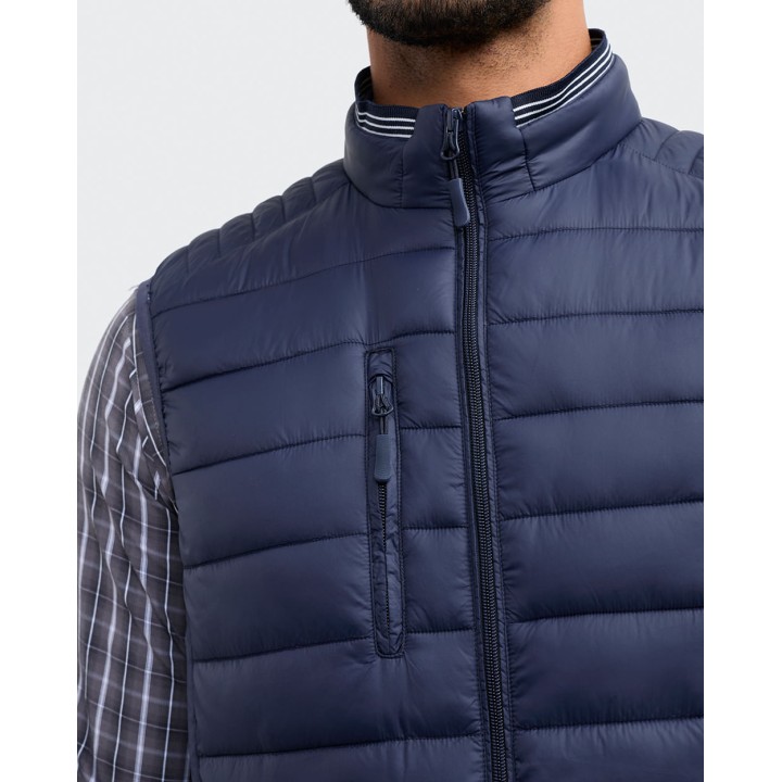 Chaleco Hombre Luis Azul Oxford