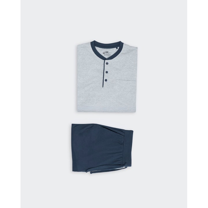Set Pijama 2 Piezas Hombre Cody Azulino