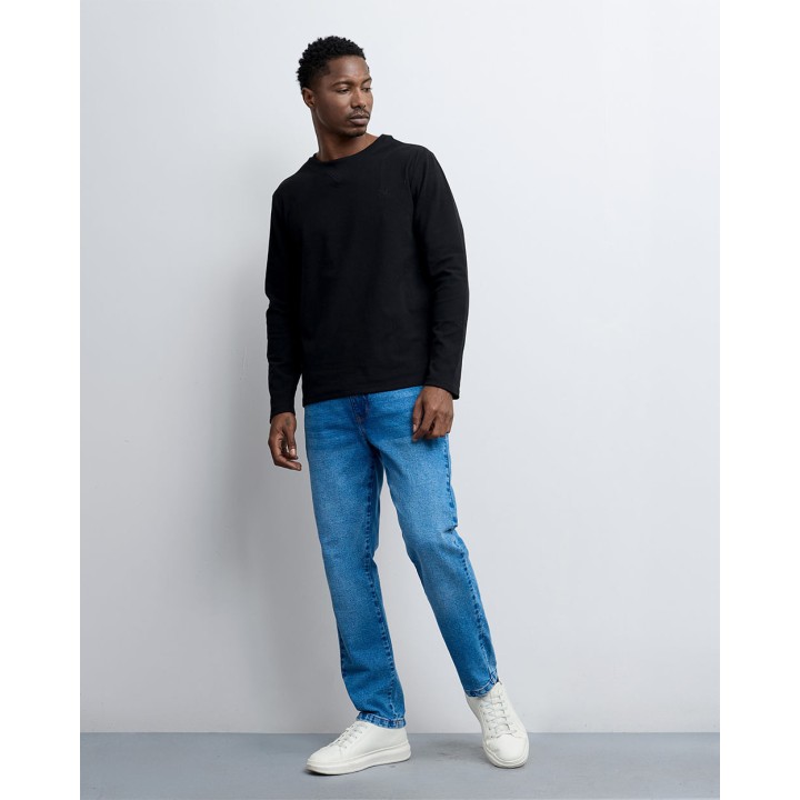 Polera Hombre Quino Negro New