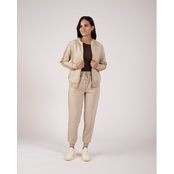Jogger Mujer Paula Beige Safari