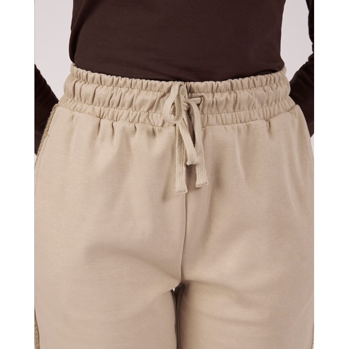 Jogger Mujer Paula Beige Safari