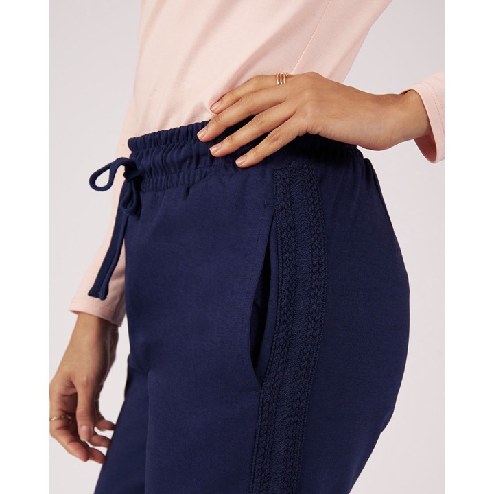 Jogger Mujer Paula Azul Mora