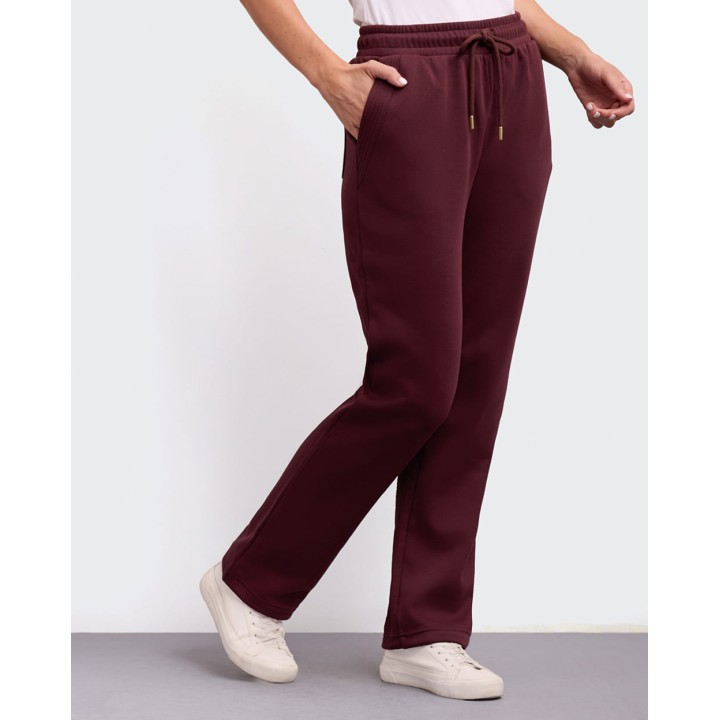 Jogger Mujer Lina Guinda Oscuro