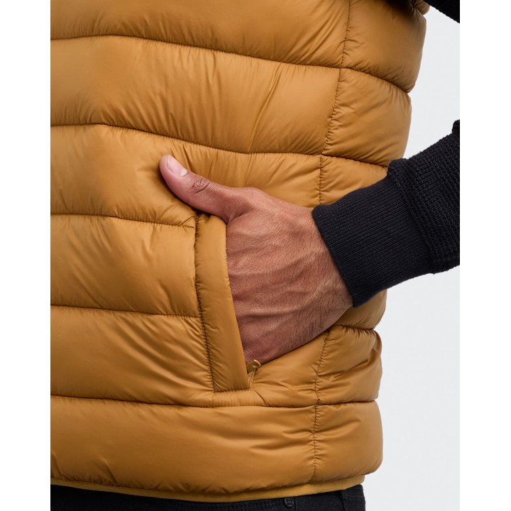 Chaleco Hombre Oscar Camel Pardo