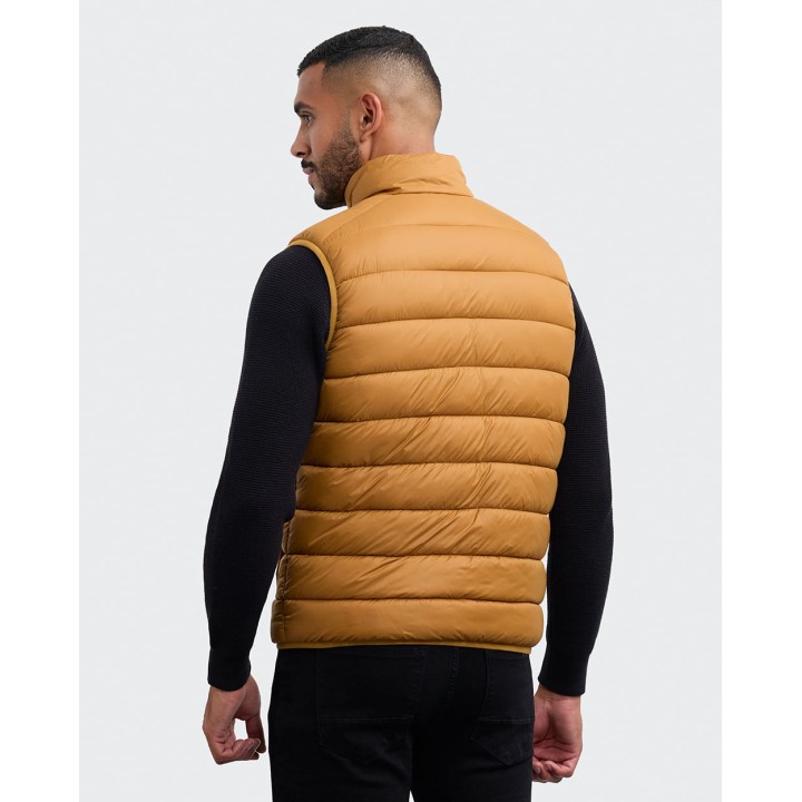 Chaleco Hombre Oscar Camel Pardo