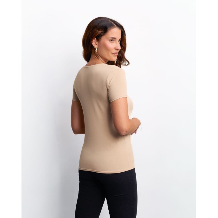 Polo Mujer Romelia Beige