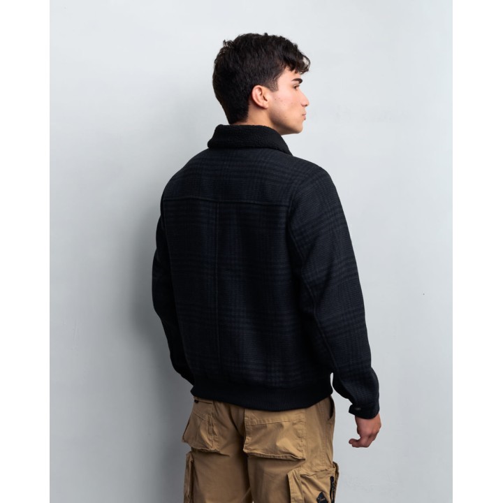Casaca Hombre Steward Gris Castor