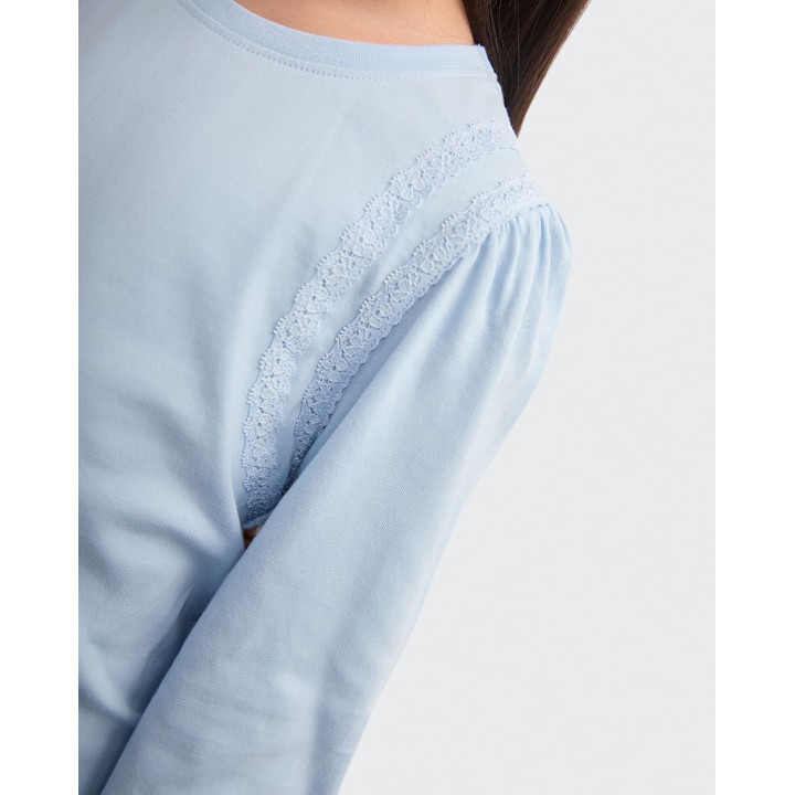 Polo Niña Helena Celeste